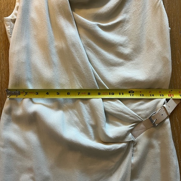 Helmut Lang cream belted dress - Picture 16 of 16